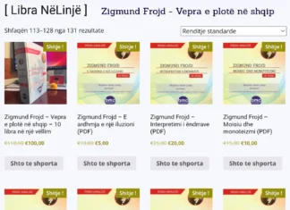 10 librat e Frojdit në shqip, rreth 2600 faqe përkthim nga vepra e tij e plotë 10 librat e Frojdit në shqip