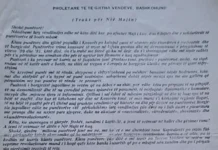 ROLI I MËRGATËS SHQIPTARE NË KUJTESËN HISTORIKE TË KOSOVËS (6) Trakt për 1 majin
