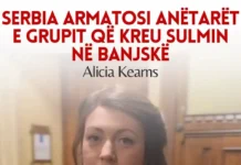 Serbia i ka armatosur anëtarët e grupit që ka kryer sulmin terrorist në Banjskë Alicia Kearns - Serbia i armatosi terroristët në Banjskë