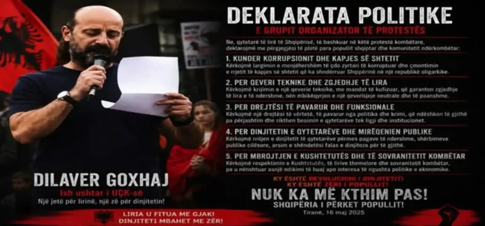 Dritan Goxhaj - 5 pika të protestës
