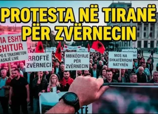 AMANETI I NAIMIT PËRBALLË SHQIPËRISË SË SOTME Protesta për Zvërnecin
