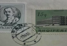Në gjurmët e vulave postare shqiptare Vulat postare-shqiptare