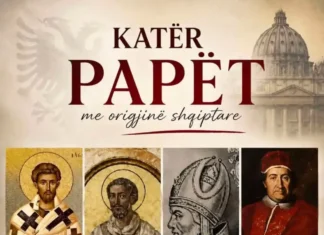 Katër Papët kryesorë me origjinë shqiptare 4 papët me origjinë shqiptare