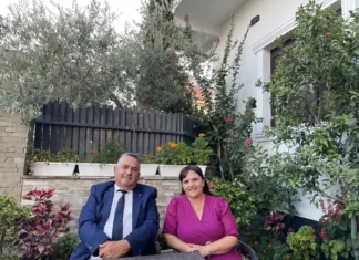 Fjalim për 62-vjetorin dhe daljen në pension të Naime Çullhaj Rexhep e Naime Çullhaj