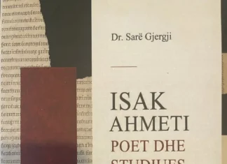 VEPËR E NJË RËNDËSIE SHUMËDIMENSIONALE PËR NJË POET DHE STUDIUES TË SPIKATUR TË LETËRSISË SONË Sarë Gjergji - Isak Ahmeti
