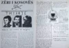 ROLI I MËRGATËS SHQIPTARE NË KUJTESËN HISTORIKE TË KOSOVËS (45) Zëri i Kosovës - thirrje