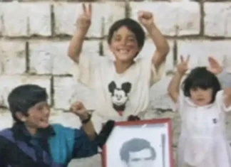 Si i ktheu Shqipe Krasniqi lotët e varrimit të kushëririt në urë pajtimi Samedin Fazli Krasniqi - 3 fëmijët