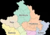 KOSOVA NGA NJË ZONË ZGJEDHORE NË 5 – 7 ZONA ELEKTORALE Kosova - hartë