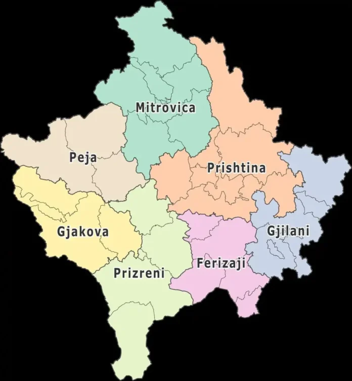 Kosova - hartë Kosova - hartë