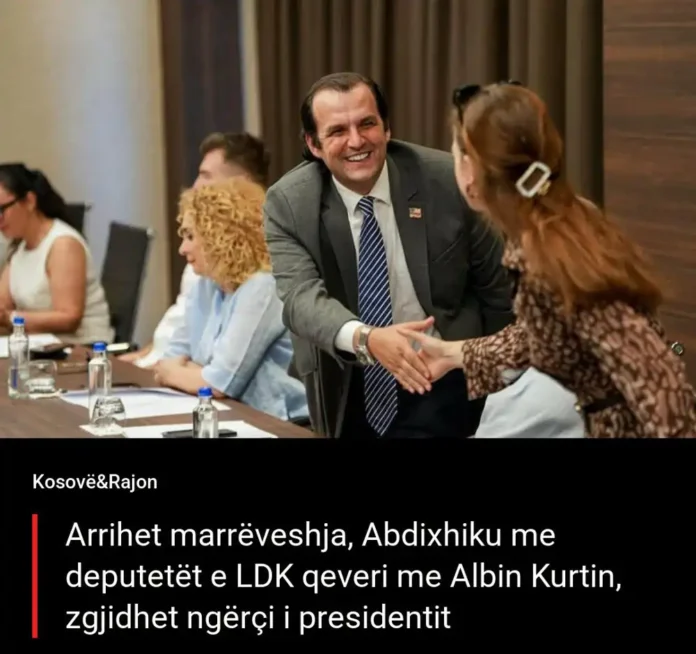 LDK qeveri me VV