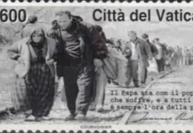 POSTA E VATIKANIT SHËNON 27 VJETORIN E PULLËS POSTARE PËR KRIZEN E KOSOVËS TË VITIT 1999 Pulla e Vatikanit