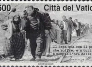 POSTA E VATIKANIT SHËNON 27 VJETORIN E PULLËS POSTARE PËR KRIZEN E KOSOVËS TË VITIT 1999 Pulla e Vatikanit