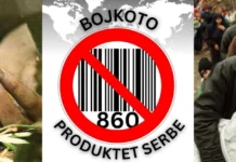 ÇLIRIMI I VËRTETË FILLON NË MENDJE! Bojkoto produktet serbe