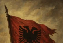 Në Rresht përpara Flamurit Flamuri shqiptar