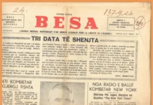 GAZETA “BESA” E STAMBOLLIT – TRIBUNË E MENDIMIT KOMBËTAR DHE E ÇËSHTJES SHQIPTARE NË MËRGIM (1) Gazeta Besa, Stamboll