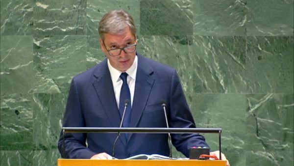 Vucic in UNO Vucic in UNO