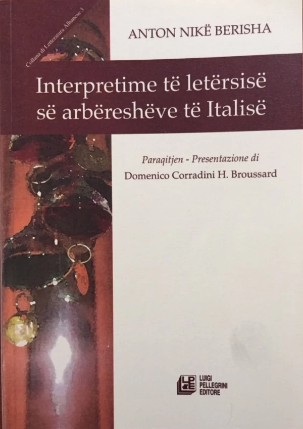 Anton Nikë Berisha - Interpretime të letërsisë arbëreshe