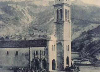 Oroshi, kryeqendër e Mirditës Kisha - Orosh - Mirditë