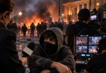 Mjerimi i ekraneve shqiptare: Gazetarë të keqpaguar në terren, milionerë në studio që bëjnë moral me hallet e të varfërve Protestat dhe varfëria