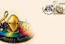 “AKORDET E KOSOVËS” – NJË TRADITË MUZIKORE QË PËRJETËSOHET NË PULLËN POSTARE Pullë - Akordet e Kosovës
