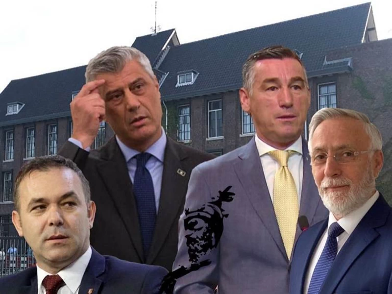 Rexhep Selimi - Hashim Thaçi - Kadri Veseli - Jakup Krasniqi