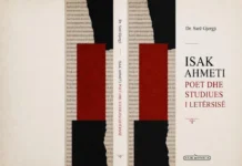 LOGOSI – FJALA QË NUK HESHT – libri Sarë Gjergji - Libër për Isak Ahmeti